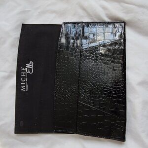 Miche Elle Clutch cover black Croc